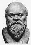 скульптурный портрет Сократа